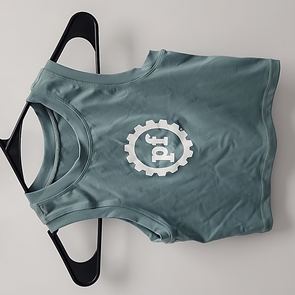 ACTA x Planet Fitness Crop Top Size XS Seafoam Green